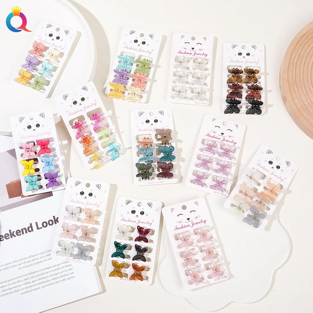 6Pcs/set New In Bow Mini Crab Hair Clip Claw For Women Girls Cute Geometry Ponytail Small Hairpins Barrettes Fashion Accessories
6Pcs/set New In Bow Mini Crab Hair Clip Claw For Women Girls Cute Geometry Ponytail Small Hairpins Barrettes Fashion Accessories