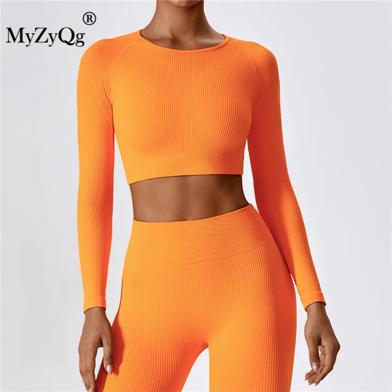 MyZyQg Women Thread Quick Dry Seamless Long Sleeve Yoga T-shirt Running Fitness Training Tight Sportswear Running Shirt Crop Top
MyZyQg Women Thread Quick Dry Seamless Long Sleeve Yoga T-shirt Running Fitness Training Tight Sportswear Running Shirt Crop Top