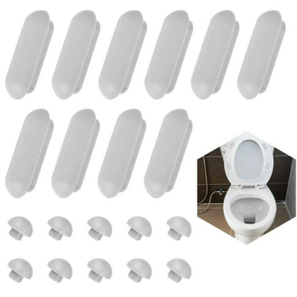 Bathroom Accessories Toilet Seat Bumpers Top Cover Cushion Lid Brand New ABS+TPE White Buffers Pack-white Stop Protect With Pads
Bathroom Accessories Toilet Seat Bumpers Top Cover Cushion Lid Brand New ABS+TPE White Buffers Pack-white Stop Protect With Pads