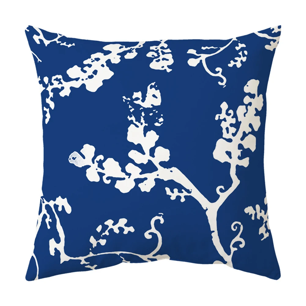 Blue White Geometric Cotton Pillowcase Sofa Cushion Cover Home Decoration Navy Blue Stripes Pillowcase Printing Fabric Cushion
Blue White Geometric Cotton Pillowcase Sofa Cushion Cover Home Decoration Navy Blue Stripes Pillowcase Printing Fabric Cushion