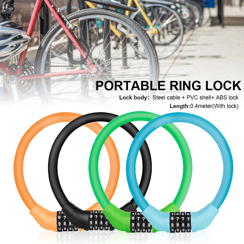 Anti-theft Bike Bicycle Scooter Safety Lock With 4-Digit Password Lock Cable Steel Wire Bike Motor Safety Lock Mtbs Accessor
Anti-theft Bike Bicycle Scooter Safety Lock With 4-Digit Password Lock Cable Steel Wire Bike Motor Safety Lock Mtbs Accessor