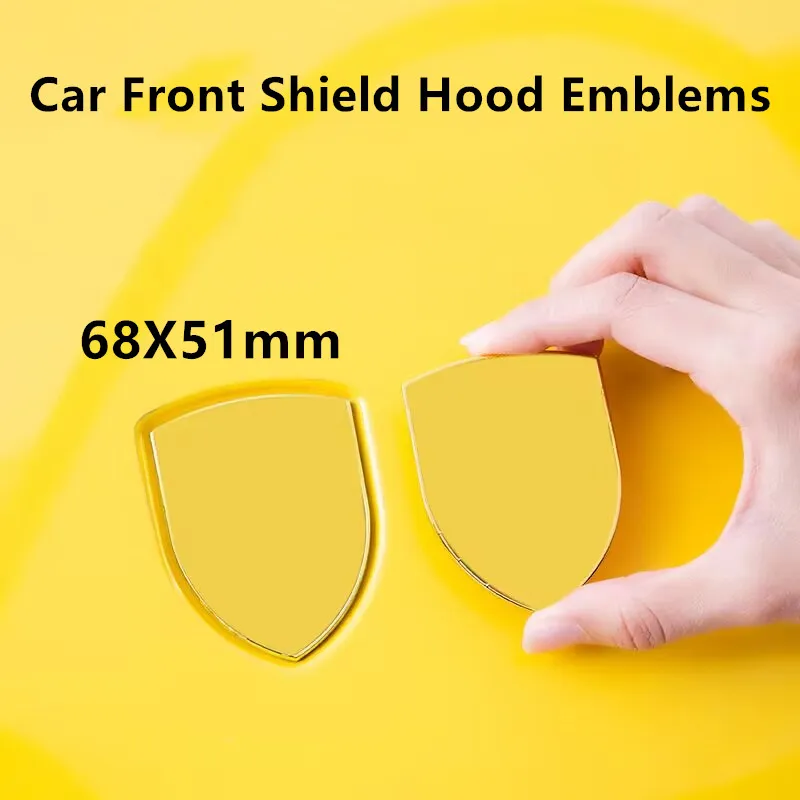 51*68mm 3D Metal Shield Car Front Hood Bonnet Crest Emblem Badge Logo Stickers Car Styling Accessories For 4 S GTS
51*68mm 3D Metal Shield Car Front Hood Bonnet Crest Emblem Badge Logo Stickers Car Styling Accessories For 4 S GTS