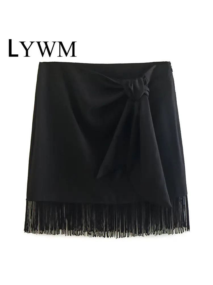 Женская модная Однотонная юбка LYWM с узлом и бахромой, Женская винтажная шикарная юбка с высокой талией, женская одежда
Женская модная Однотонная юбка LYWM с узлом и бахромой, Женская винтажная шикарная юбка с высокой талией, женская одежда