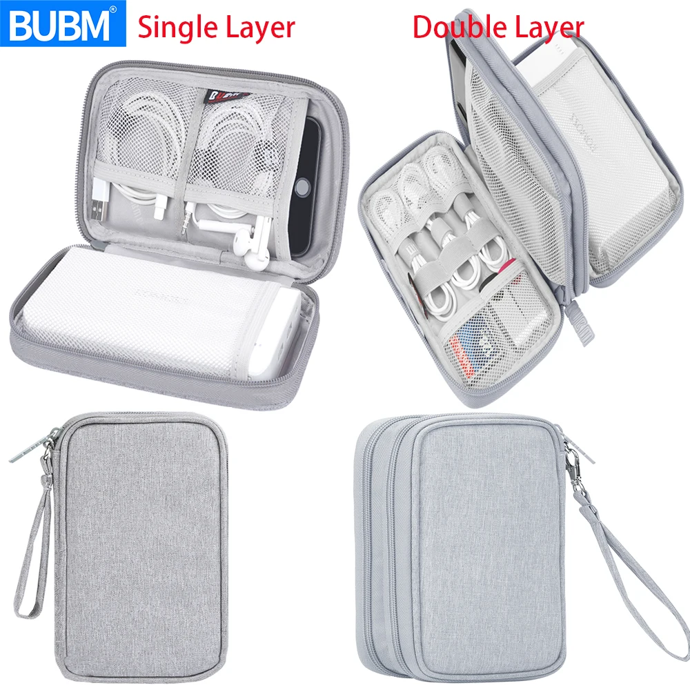 Single/Double Layer Power Bank Bag Portable Travel Organizer Bags Cable Data Accessories Storage Bag Electronic Organizers Pouch
Single/Double Layer Power Bank Bag Portable Travel Organizer Bags Cable Data Accessories Storage Bag Electronic Organizers Pouch