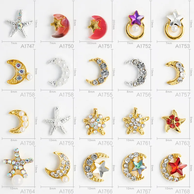 tifcojew Nail Jewelry New Star and Moon Alloy Diamond Jewelry Nail Rhinestone Jewelry Accessories Nail Jewelry Nail Jewelry
tifcojew Nail Jewelry New Star and Moon Alloy Diamond Jewelry Nail Rhinestone Jewelry Accessories Nail Jewelry Nail Jewelry