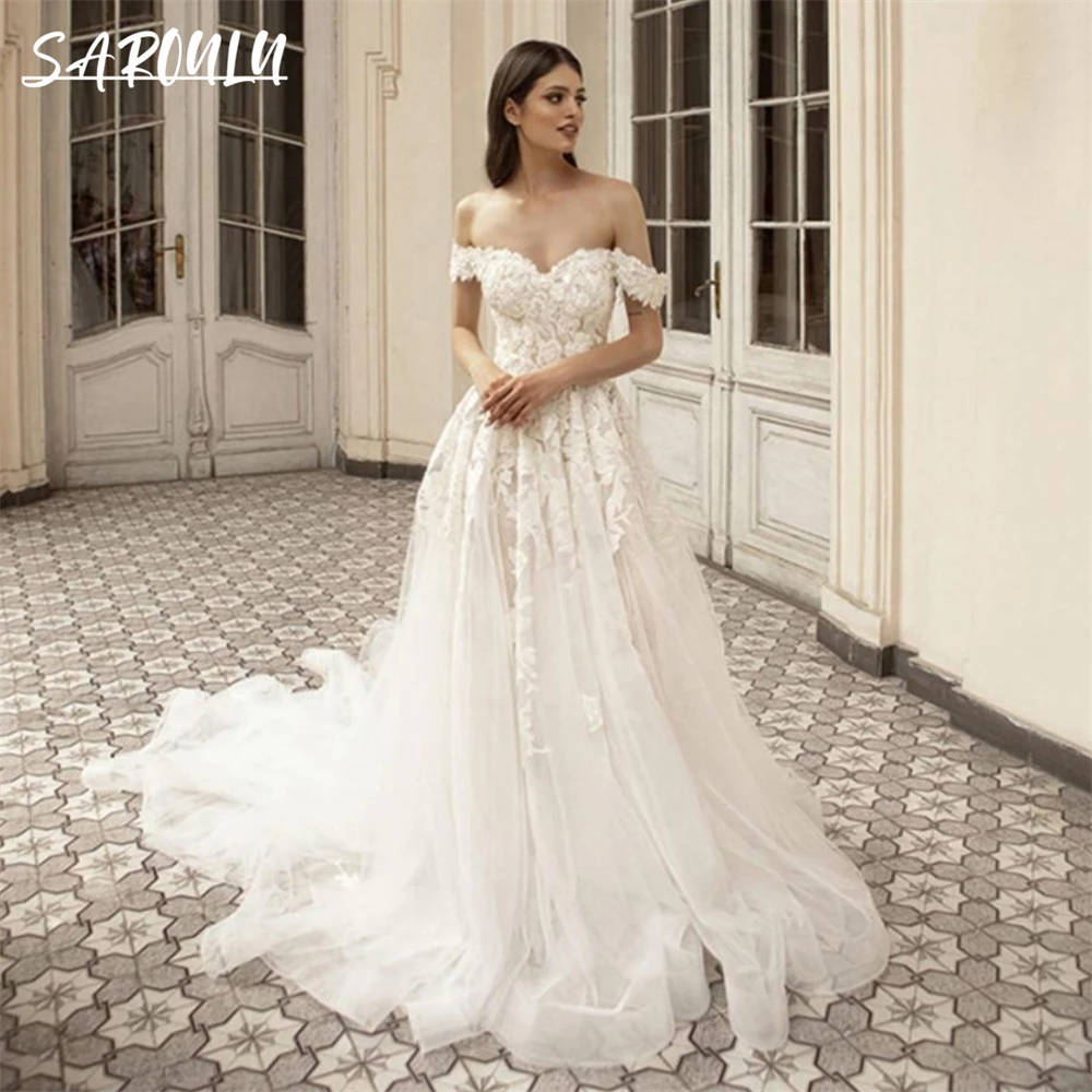 Appliques Sleeveless A Line Wedding Dresses For Women Lace Appliques Vintage Bride Robes Princess Backless Bridal Gowns Vestidos
Appliques Sleeveless A Line Wedding Dresses For Women Lace Appliques Vintage Bride Robes Princess Backless Bridal Gowns Vestidos