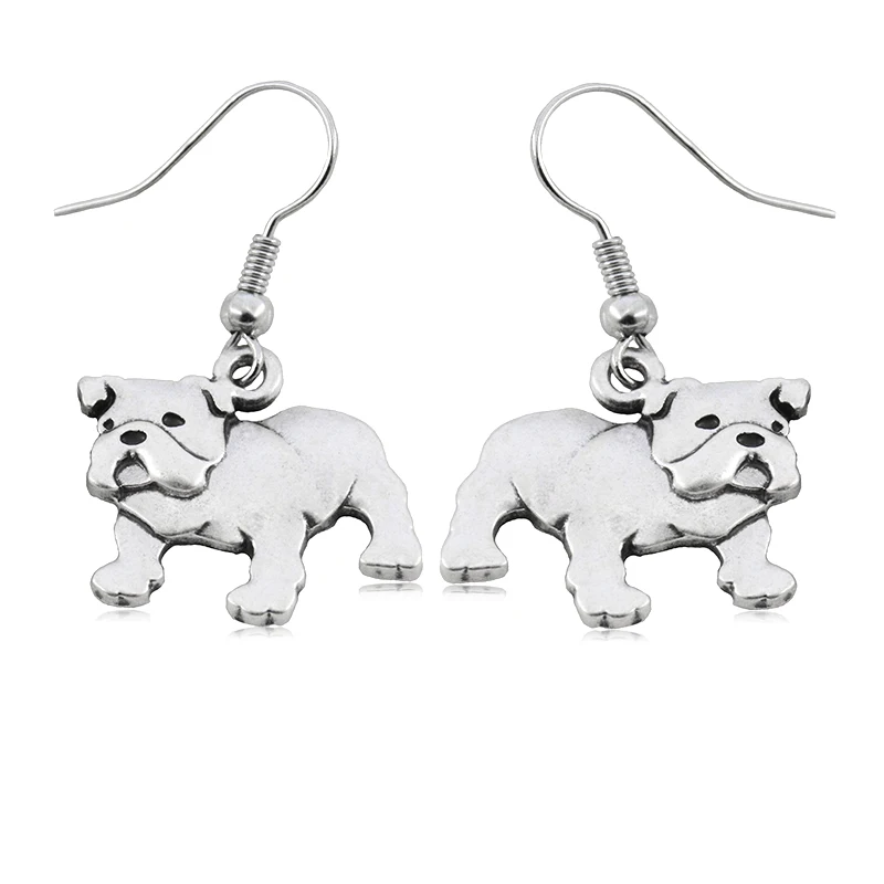 Cute English Bulldog Puppies Dog Charm Drop Earrings Long Fashion Pet Anima lDangle Earrings For Women Girls Dog Lover Gifts
Cute English Bulldog Puppies Dog Charm Drop Earrings Long Fashion Pet Anima lDangle Earrings For Women Girls Dog Lover Gifts