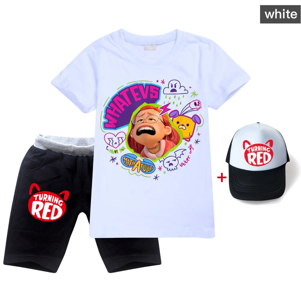 2022 New Disney Summer Turning Red Cartoon Printing Casual Boys and Girls Clothing T + Short Sleeves + Peaked Cap2 -16Y
2022 New Disney Summer Turning Red Cartoon Printing Casual Boys and Girls Clothing T + Short Sleeves + Peaked Cap2 -16Y