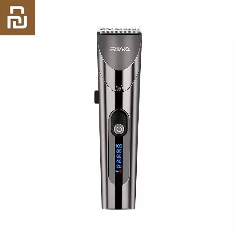 Xiaomi RIWA Hair Clipper Personal Electric Trimmer Rechargeable Strong Power Steel Cutter Head With LED Screen Washable Hot Sale
Xiaomi RIWA Hair Clipper Personal Electric Trimmer Rechargeable Strong Power Steel Cutter Head With LED Screen Washable Hot Sale