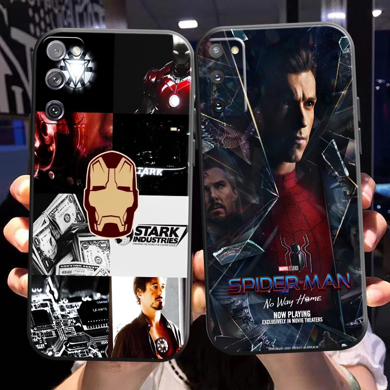 Avengers Spiderman Iron Man Phone Case For Samsung Galaxy S22 S21 S20 Plus Ultra FE 5G Silicone Cover Soft Black Coque TPU
Avengers Spiderman Iron Man Phone Case For Samsung Galaxy S22 S21 S20 Plus Ultra FE 5G Silicone Cover Soft Black Coque TPU