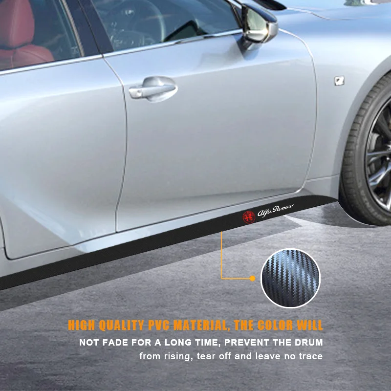 2 Pcs Car Door Side Skirt Stripes Sticker Sport Body Vinyl Decal for Alfa Romeo Mito GT Giulia Giulietta Stelvio Car Accessories
2 Pcs Car Door Side Skirt Stripes Sticker Sport Body Vinyl Decal for Alfa Romeo Mito GT Giulia Giulietta Stelvio Car Accessories