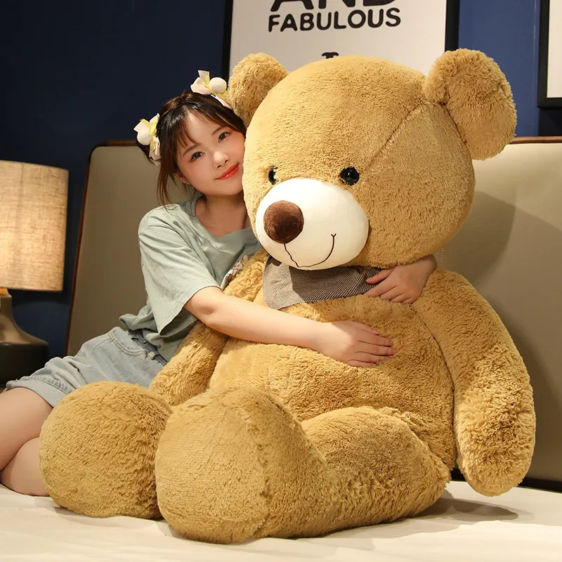 New Teddy Bear Large Plush Stuffed Toys Giant Doll Scarf Decorative Fabric Comfortable Girlfriend Sleeping Pillow Sofa Cushion
New Teddy Bear Large Plush Stuffed Toys Giant Doll Scarf Decorative Fabric Comfortable Girlfriend Sleeping Pillow Sofa Cushion