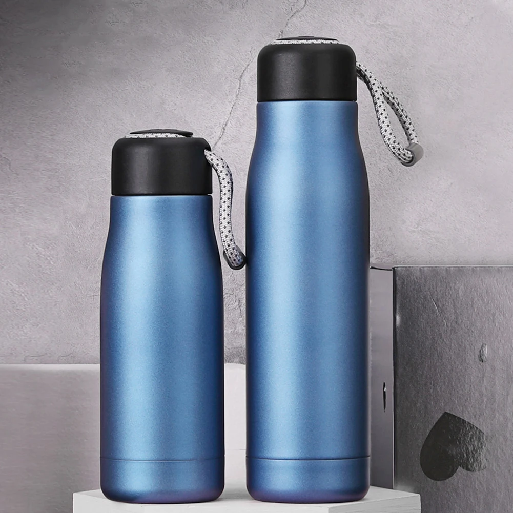 550ml Water Bottle Stainless Steel Double Wall Insulated Thermal Sports Bottle Leak-Proof Sports Flask for Gym Camping Hiking
550ml Water Bottle Stainless Steel Double Wall Insulated Thermal Sports Bottle Leak-Proof Sports Flask for Gym Camping Hiking