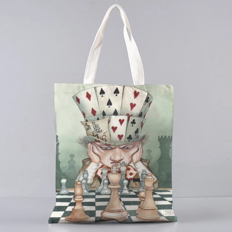 Cartoon Princess Alice Print Japanese Fun shopping bag Casual Ulzzang Women Bag Crossbody Harajuku Shoulder Canvas Bags
Cartoon Princess Alice Print Japanese Fun shopping bag Casual Ulzzang Women Bag Crossbody Harajuku Shoulder Canvas Bags