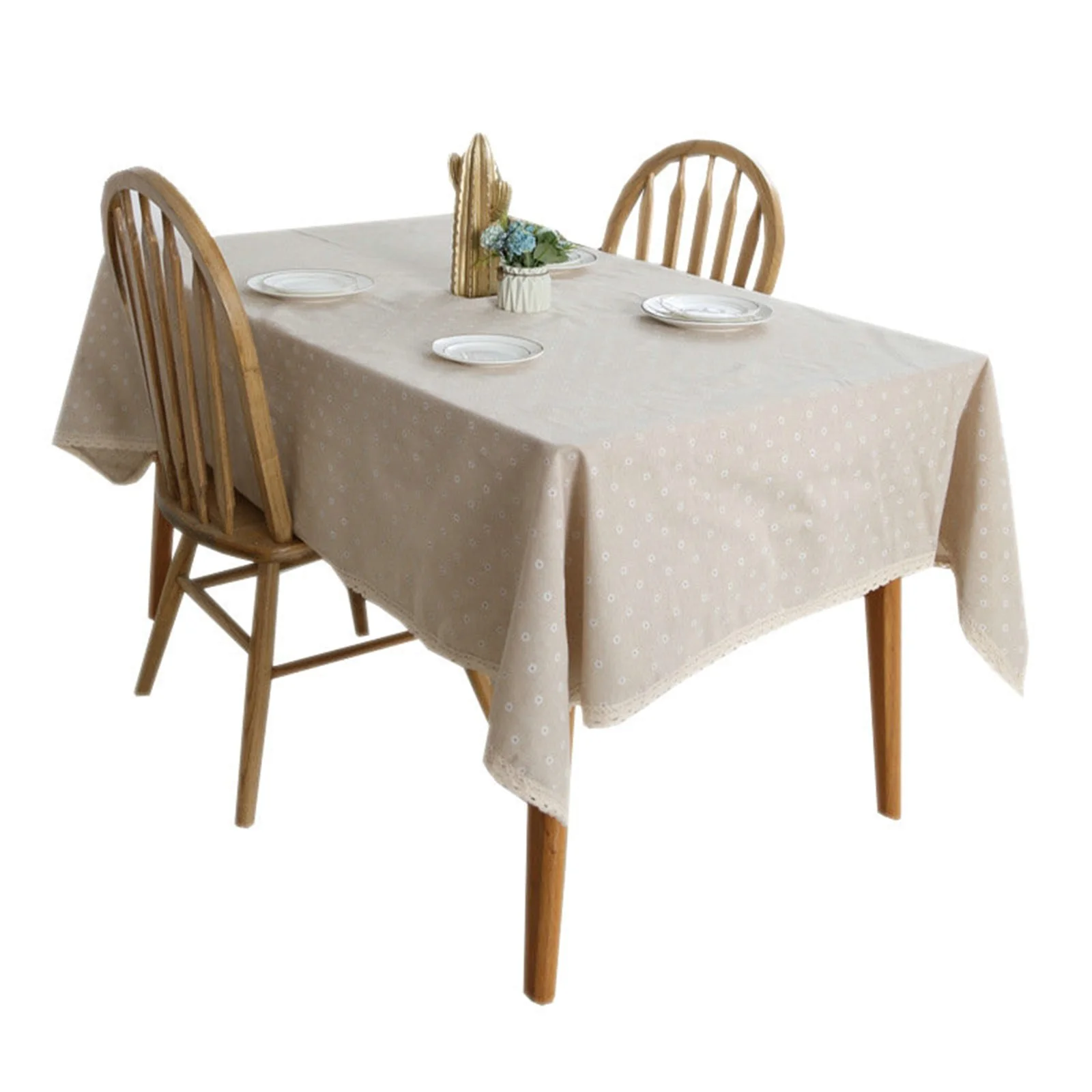 Cotton Tablecloths, Waterproof Table Covers Chrysanthemum Beige Dining Table Coffee Table Deco
Cotton Tablecloths, Waterproof Table Covers Chrysanthemum Beige Dining Table Coffee Table Deco