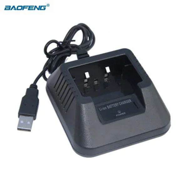

Зарядное устройство Baofeng для настольных аккумуляторов USB, детали для планшетов, зарядное устройство для литий-ионных аккумуляторов Baofeng, аксессуары для раций