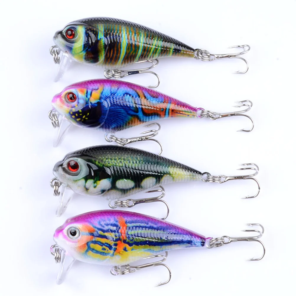 4 Pcs Fishing Bait Painted Fishing Bass Lures Fishing Lures Fishing Lures Fishing Bass Lures Fishing accessories
4 Pcs Fishing Bait Painted Fishing Bass Lures Fishing Lures Fishing Lures Fishing Bass Lures Fishing accessories