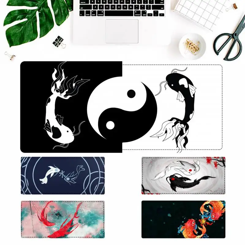Cute Yin Yang fish Gaming Mouse Pad Gamer Keyboard Maus Pad Desk Mouse Mat Game Accessories For Overwatch
Cute Yin Yang fish Gaming Mouse Pad Gamer Keyboard Maus Pad Desk Mouse Mat Game Accessories For Overwatch