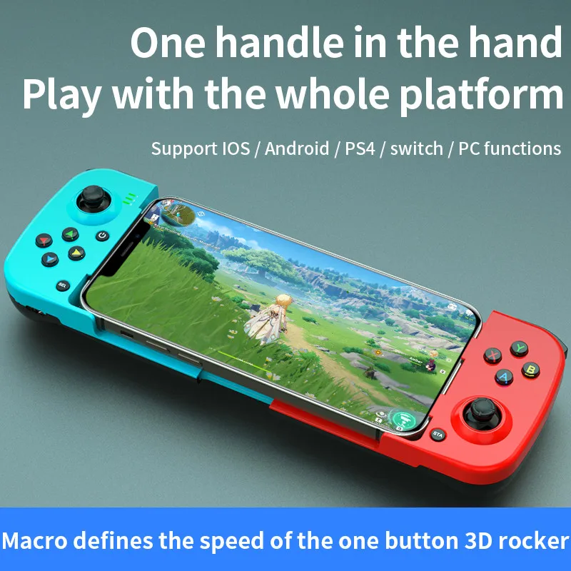 Беспроводной игровой контроллер для PS4, геймпад для Android Phone, Bluetooth 5,0, PUBG, PS4 Switch, ПК
Беспроводной игровой контроллер для PS4, геймпад для Android Phone, Bluetooth 5,0, PUBG, PS4 Switch, ПК