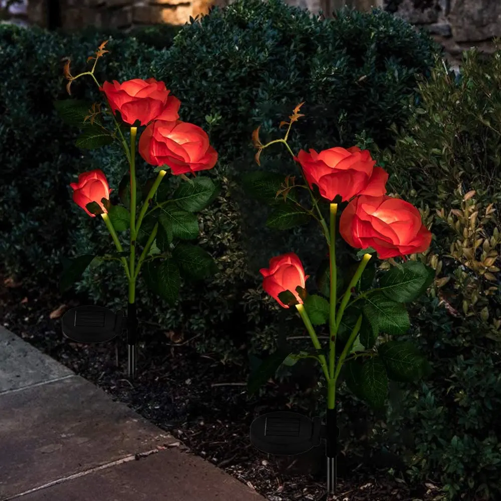 73 Solar Garden Outdoor Lights Waterproof Led Solar Artificail Rose Flower Night Lights for Wedding/Pathway/Flowerbed/Yard Decor
73 Solar Garden Outdoor Lights Waterproof Led Solar Artificail Rose Flower Night Lights for Wedding/Pathway/Flowerbed/Yard Decor