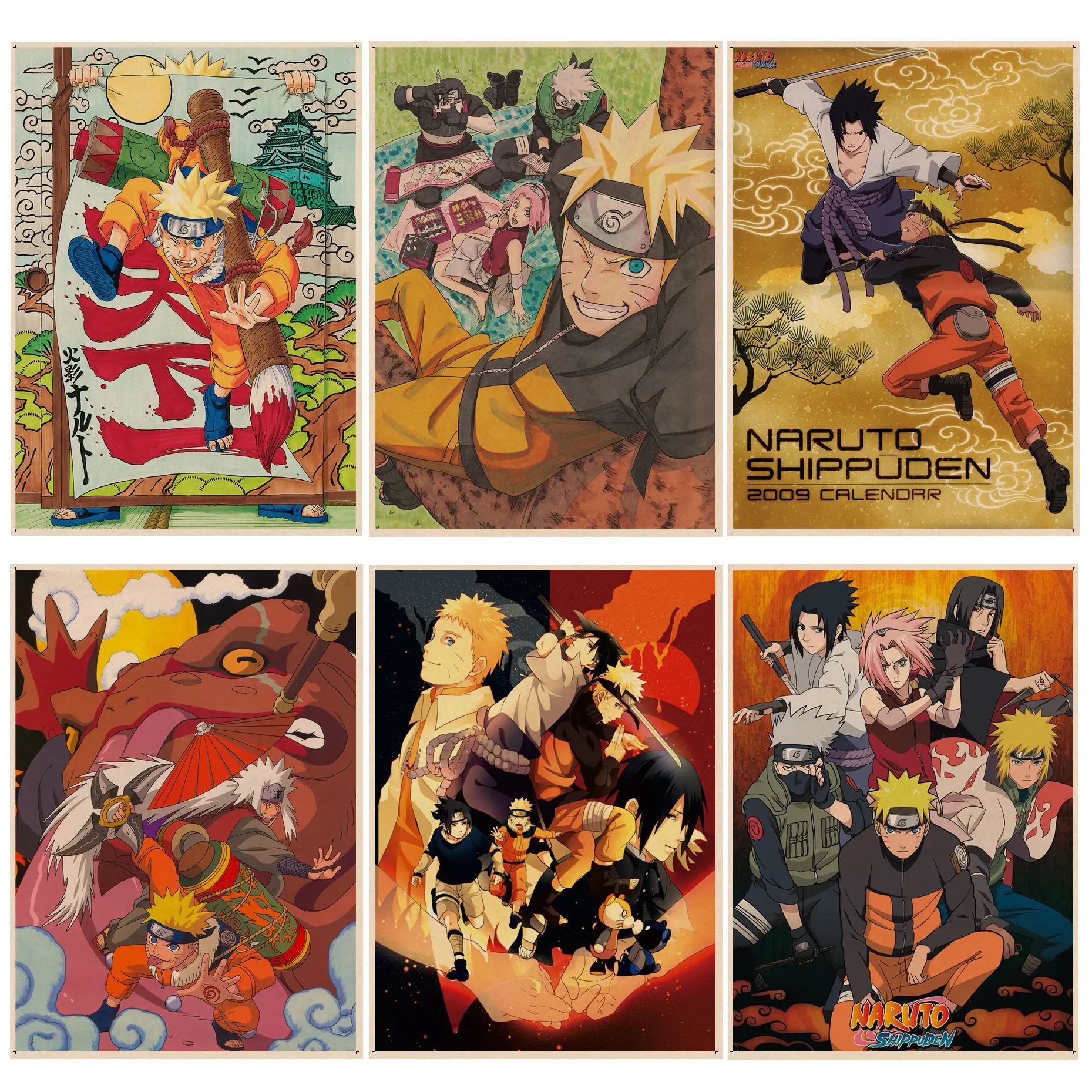 Bandai NARUTO Art Poster Kraft Paper Sticker Home Bar Cafe Aesthetic Art Wall Painting
Bandai NARUTO Art Poster Kraft Paper Sticker Home Bar Cafe Aesthetic Art Wall Painting