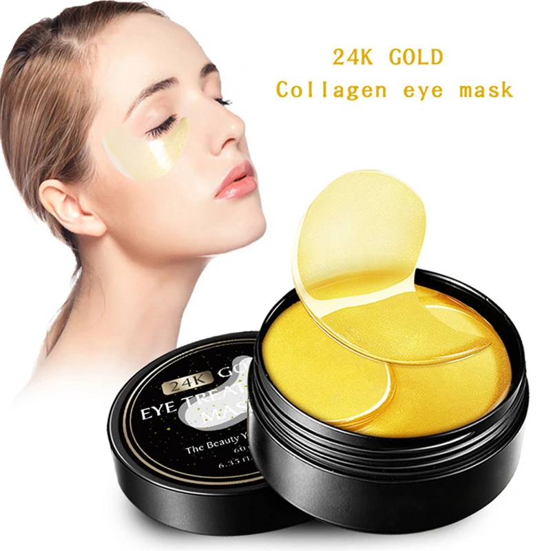 24K Gold Collagen Eye Masks 60PCS Seaweed Eye Patches Repair Moisturizing Remove Dark Circles Anti-Wrinkle Anti-Aging Skin Care
24K Gold Collagen Eye Masks 60PCS Seaweed Eye Patches Repair Moisturizing Remove Dark Circles Anti-Wrinkle Anti-Aging Skin Care