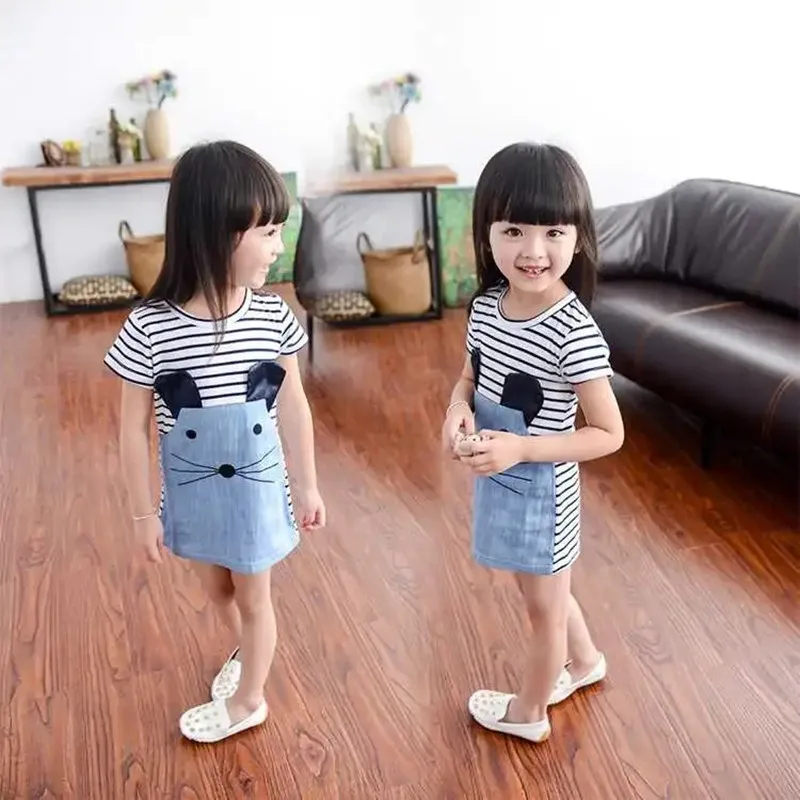 Summer Kids Girls Dress Children Baby Striped Short Sleeve Dress Little Girl Summer Clothes 0 2 4 6Y
Summer Kids Girls Dress Children Baby Striped Short Sleeve Dress Little Girl Summer Clothes 0 2 4 6Y