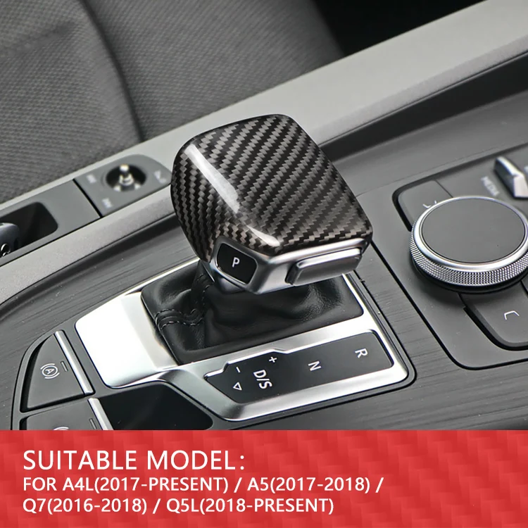 Car Gear Shift Knob Cover Sticker for Audi A4 B9 A5 B9 Q7 4M Q5 FY Accessories Interior Trim LHD RHD Real Carbon Fiber
Car Gear Shift Knob Cover Sticker for Audi A4 B9 A5 B9 Q7 4M Q5 FY Accessories Interior Trim LHD RHD Real Carbon Fiber