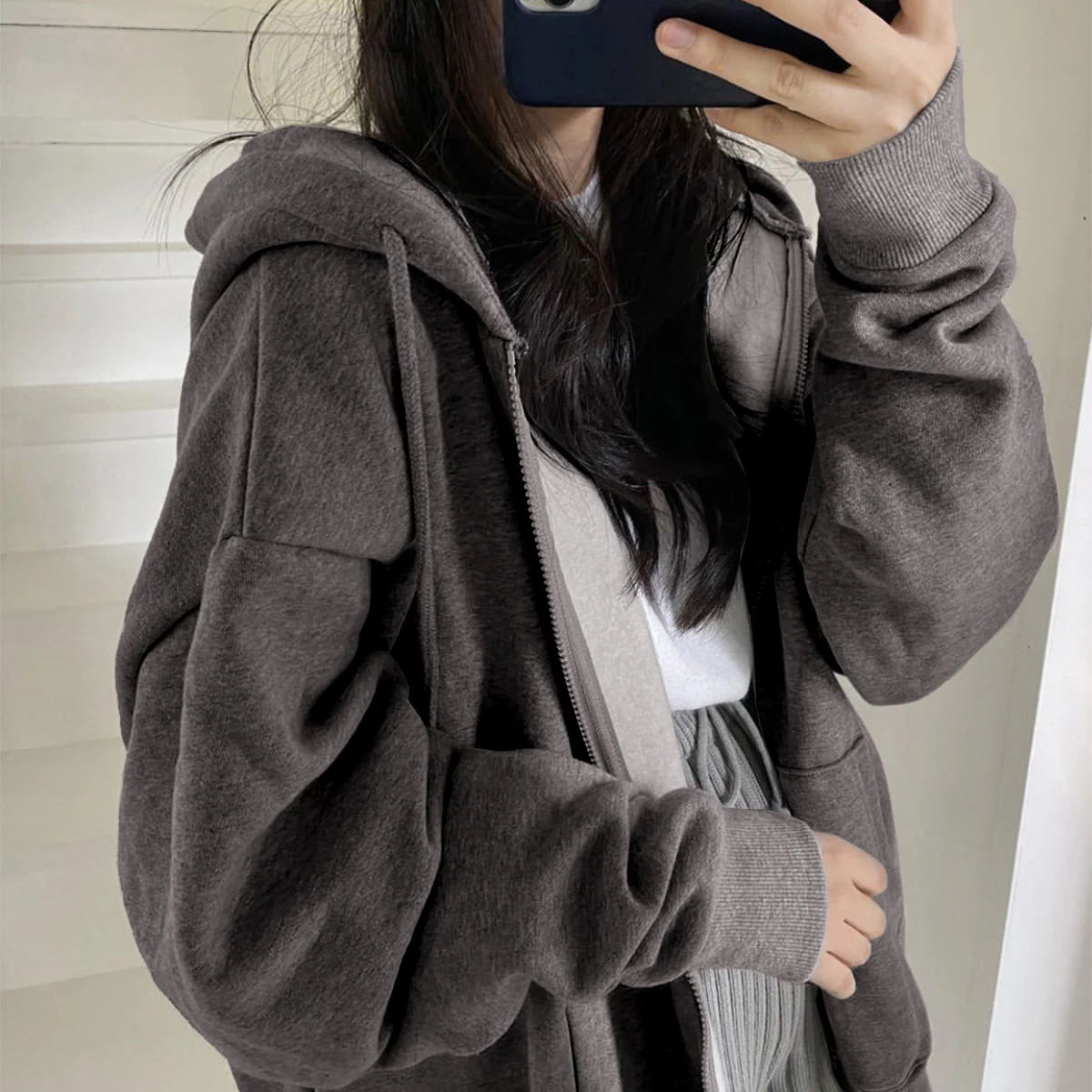 Women hoodie Harajuku zip up Y2k Korean version loose thin long Oversized Sweatshirts Women Pink Womens Sweatshirt Hoodies
Women hoodie Harajuku zip up Y2k Korean version loose thin long Oversized Sweatshirts Women Pink Womens Sweatshirt Hoodies