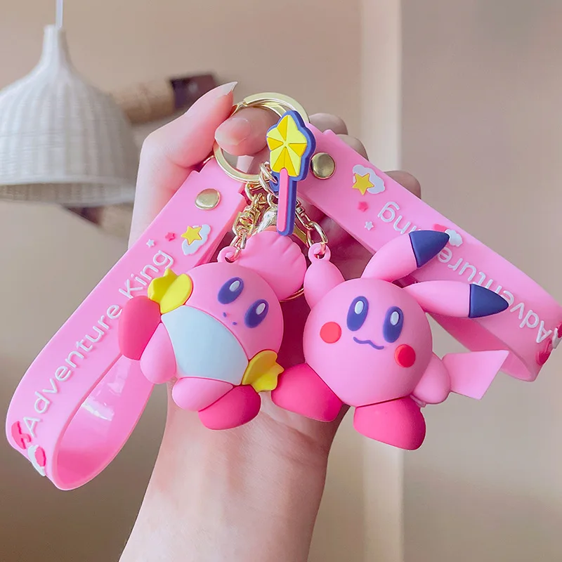Pokemon Cute Cartoon Game Kirby Action Figures Toys Keyring Bag Pendant Doll Model Keychain Girl Ornaments Holiday Gift
Pokemon Cute Cartoon Game Kirby Action Figures Toys Keyring Bag Pendant Doll Model Keychain Girl Ornaments Holiday Gift