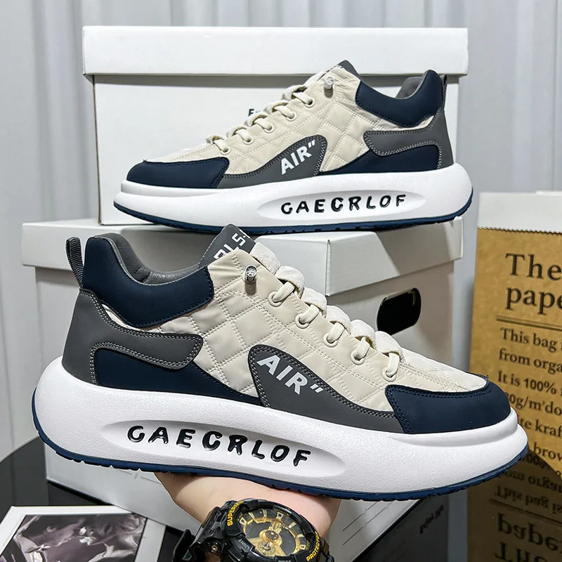 Cool Men's Casual Thick Soled Sneakers Breathable Shoes Comfortable Autumn Men's Slip on Walking Flats Shoes Vulcanized Shoes
Cool Men's Casual Thick Soled Sneakers Breathable Shoes Comfortable Autumn Men's Slip on Walking Flats Shoes Vulcanized Shoes