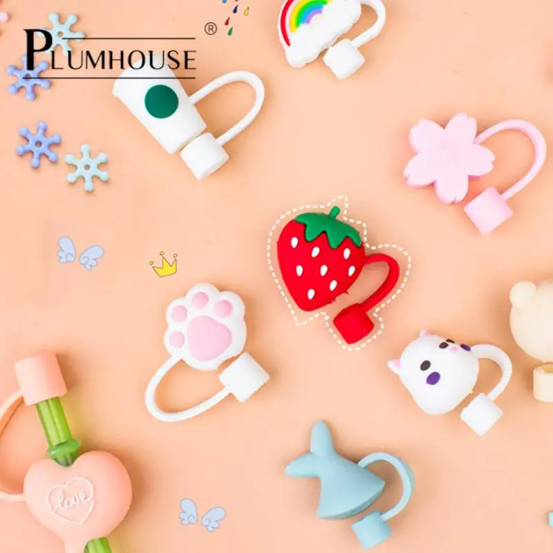 Cartoon Silicone Straw Tips Drinking Dust Cap Splash Proof Plugs Cover Creative Cup Accessories 6-8mm Straw Sealing kitchen Tool
Cartoon Silicone Straw Tips Drinking Dust Cap Splash Proof Plugs Cover Creative Cup Accessories 6-8mm Straw Sealing kitchen Tool