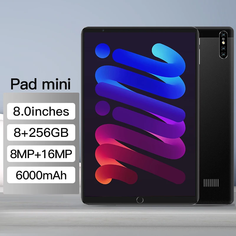 Global Version P9-Pad mini Tablet 8inch Camera 8MP 16MP 8GB 256GB 4G 5G Tablets 10 Core Android 10 6000mAh With Pen Tablet
Global Version P9-Pad mini Tablet 8inch Camera 8MP 16MP 8GB 256GB 4G 5G Tablets 10 Core Android 10 6000mAh With Pen Tablet