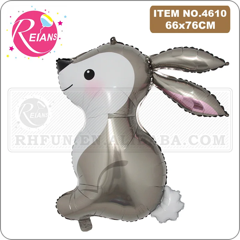 

Cute Rabbit Foil Balloons Jungle Forest Animals Helium Ballon Kids Toys Baby Shower Wedding Birthday Party Decoration kids toy