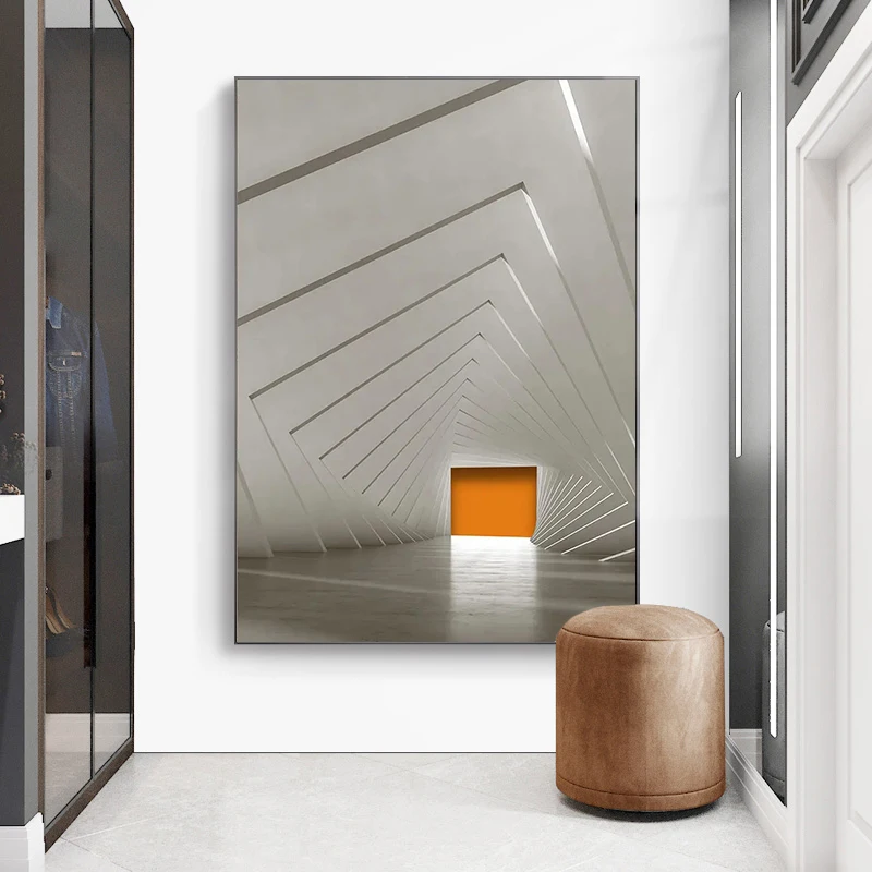 Modern Abstract Paintings, Canvas Paintings with a Sense of Space, Geometric Posters, Modern Minimalist Extended Space Murals, V 
Modern Abstract Paintings, Canvas Paintings with a Sense of Space, Geometric Posters, Modern Minimalist Extended Space Murals, V