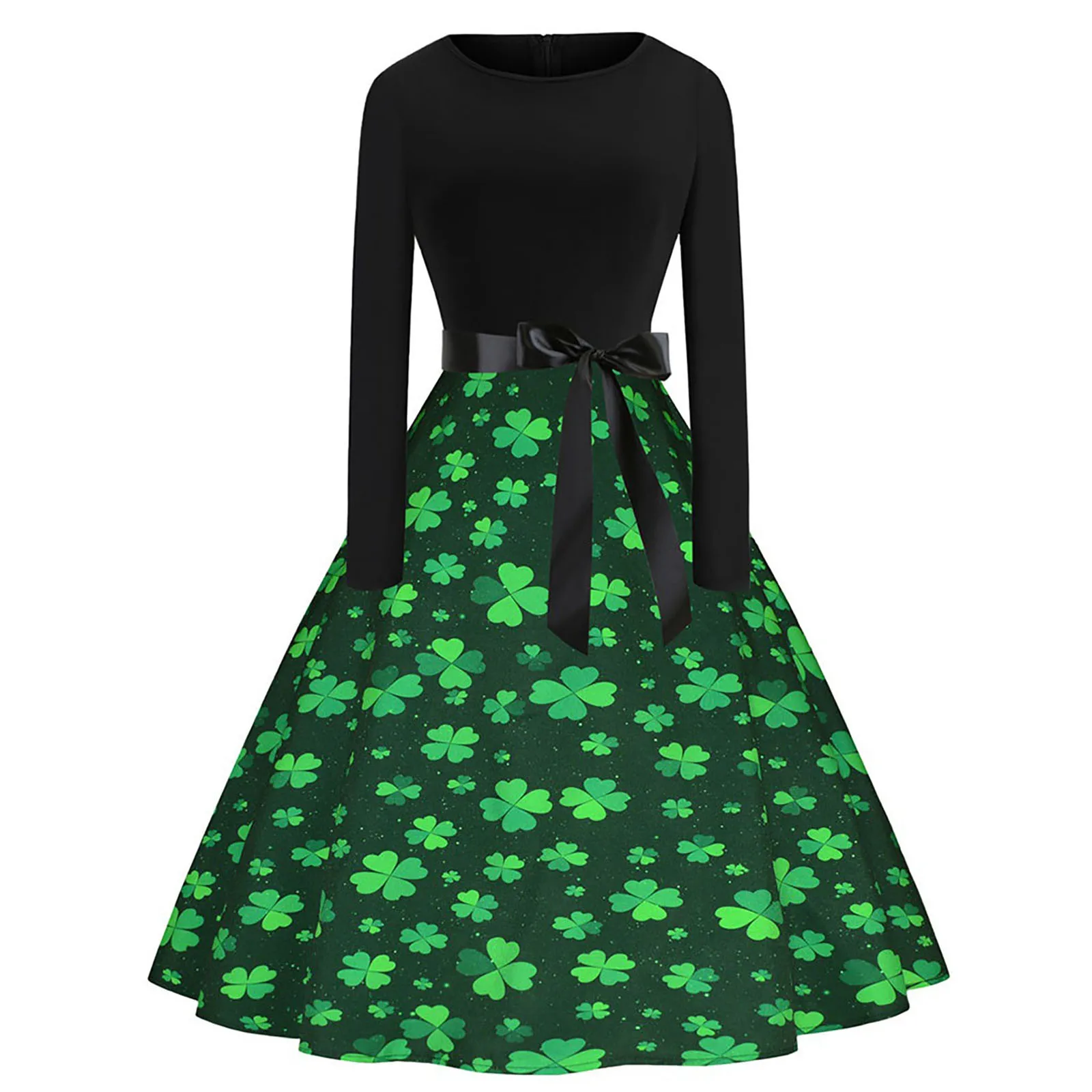 2021 Saint Patrick Parades Irish St. Patrick's Day Dress Sunday Retro Lucky You Green Three Leaf Shamrock Clover Dresses A50
2021 Saint Patrick Parades Irish St. Patrick's Day Dress Sunday Retro Lucky You Green Three Leaf Shamrock Clover Dresses A50