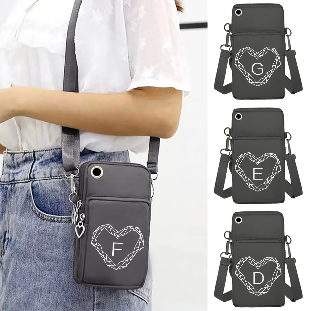 Mobile Phone Bag Shoulder Bags Wallets Diamond Letter Print Wrist Pack Apple/Huawei/Xiaomi/Samsung Universal Cell Phone Packet
Mobile Phone Bag Shoulder Bags Wallets Diamond Letter Print Wrist Pack Apple/Huawei/Xiaomi/Samsung Universal Cell Phone Packet