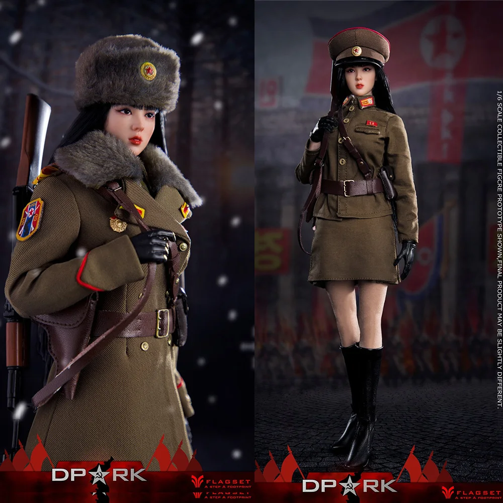 FLAGSET FS-73040 1/6 Kim Chae Young Brave Korean People'S Army Korean Garrison Female Officer 12Inch Action Figure Model Collect
FLAGSET FS-73040 1/6 Kim Chae Young Brave Korean People'S Army Korean Garrison Female Officer 12Inch Action Figure Model Collect