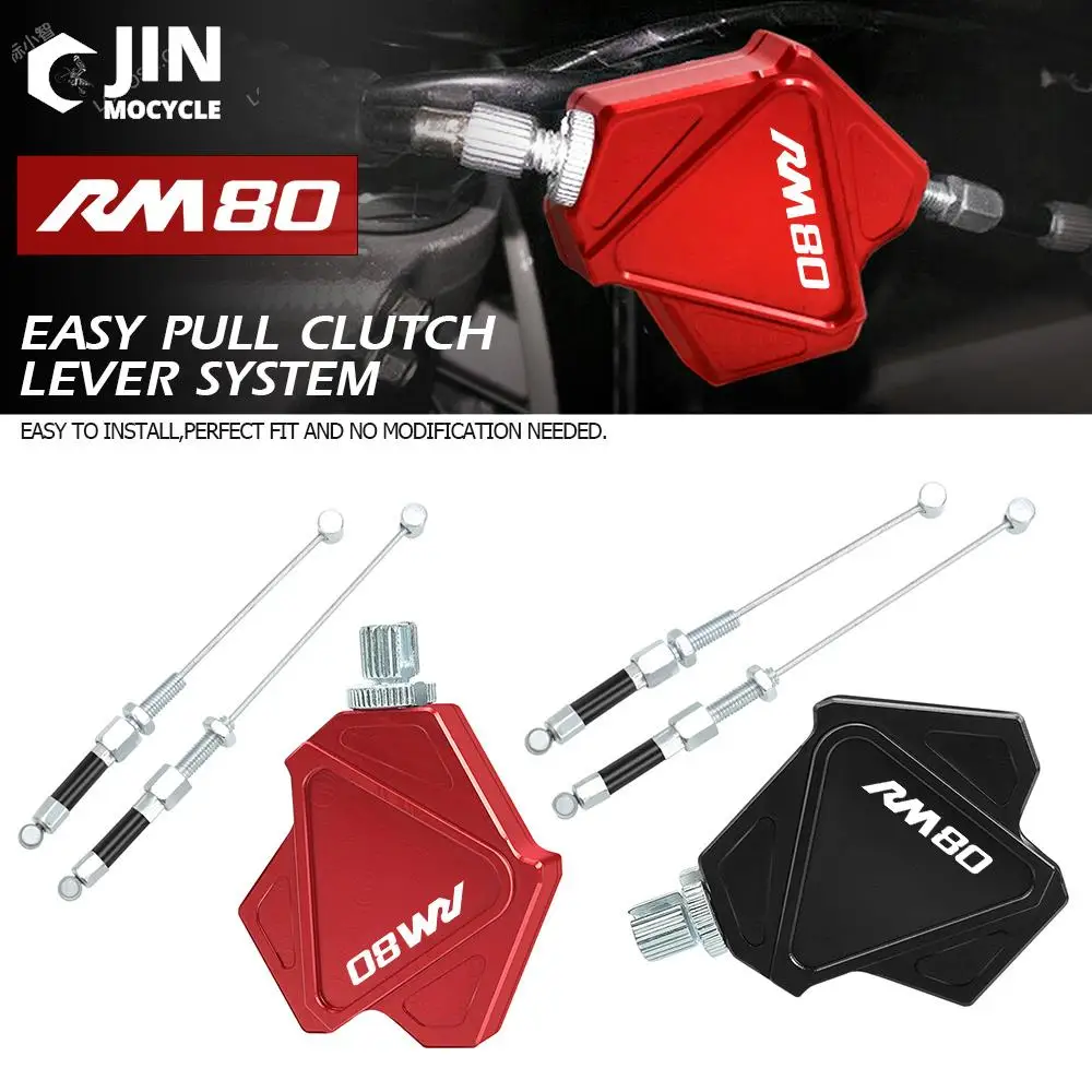Motorcycle Accessories CNC Stunt Clutch Lever Easy Pull Cable System For SUZUKI RM80 RM 80 RM-80 1978-1998 1999 2000 2001 2002
Motorcycle Accessories CNC Stunt Clutch Lever Easy Pull Cable System For SUZUKI RM80 RM 80 RM-80 1978-1998 1999 2000 2001 2002