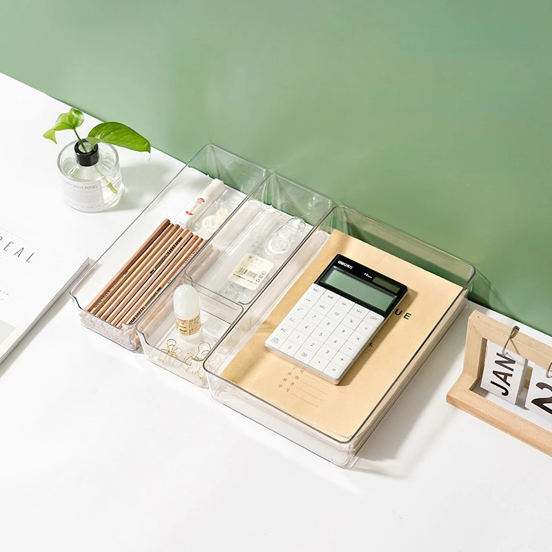 Household Separated Matte Storage Box Drawer Small Things Organizer Desk Desktop Home Office Stationery Makeup Plastic Boxes
Household Separated Matte Storage Box Drawer Small Things Organizer Desk Desktop Home Office Stationery Makeup Plastic Boxes
