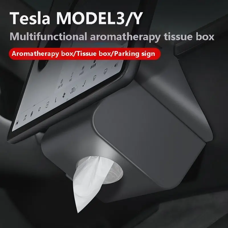 Car Tissue Box For Tesla Model 3 Central Control Glasses Storage Box Model Y Aromatherapy Parking Card Decoration Accessories
Car Tissue Box For Tesla Model 3 Central Control Glasses Storage Box Model Y Aromatherapy Parking Card Decoration Accessories