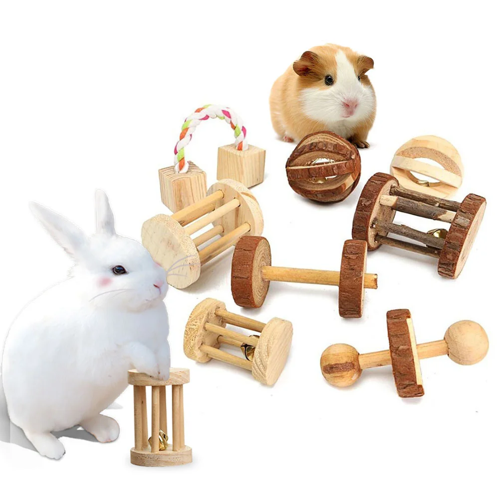 2Pcs Hamster Guinea Pig Chew Toy Natural Wood Rabbit Rat Squirrel Pet Molar Teeth Roller Bell Toy Training Play Toy Pet Supplies
2Pcs Hamster Guinea Pig Chew Toy Natural Wood Rabbit Rat Squirrel Pet Molar Teeth Roller Bell Toy Training Play Toy Pet Supplies