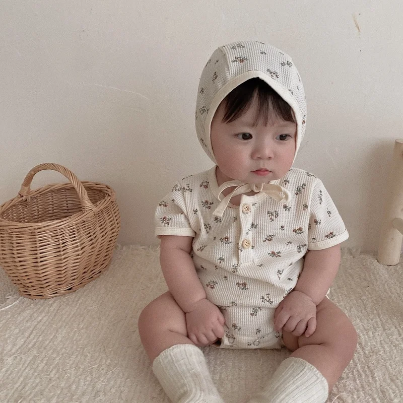 2pcs Summer Newborn Baby Girl Outfits Cartoon Bear Floral Bodysuit Baby Girls Clothes Scarf Short Sleeves Toddler Jumpsuits
2pcs Summer Newborn Baby Girl Outfits Cartoon Bear Floral Bodysuit Baby Girls Clothes Scarf Short Sleeves Toddler Jumpsuits