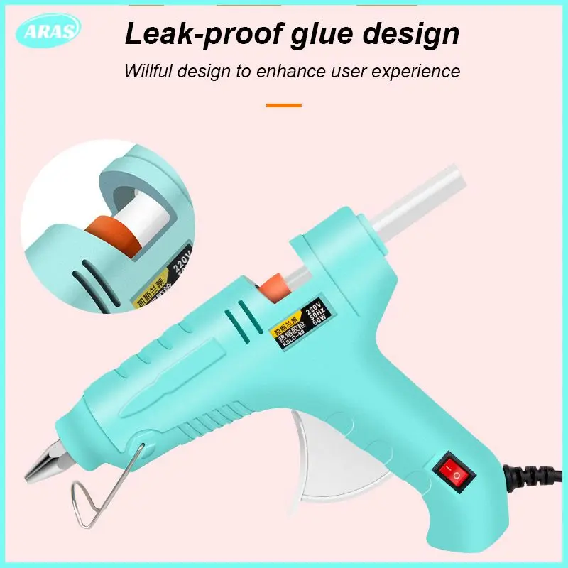 Hot Melt Glue Gun Industrial Mini Gun Thermo Electric Heat Temperature Tool Accessories 20/60W DIY Household Manual Hot Melt Gun
Hot Melt Glue Gun Industrial Mini Gun Thermo Electric Heat Temperature Tool Accessories 20/60W DIY Household Manual Hot Melt Gun