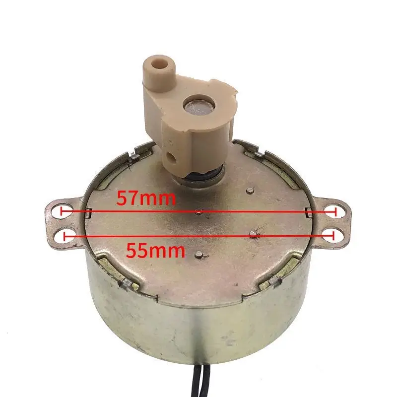Electric Fan Shaking Head Synchronous Motor TDY50 AC 220V 2.5r 50Hz 4W 0.5Nm Claw Pole Permanent Magnet Synchronous Motor
Electric Fan Shaking Head Synchronous Motor TDY50 AC 220V 2.5r 50Hz 4W 0.5Nm Claw Pole Permanent Magnet Synchronous Motor