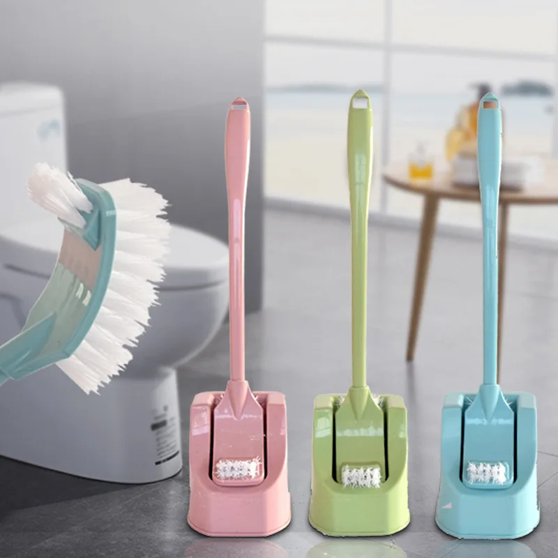 Toilet brush and bracket with lower edge cleaner, suitable for bathroom and toilet brush, with anti scratch bristles
Toilet brush and bracket with lower edge cleaner, suitable for bathroom and toilet brush, with anti scratch bristles
