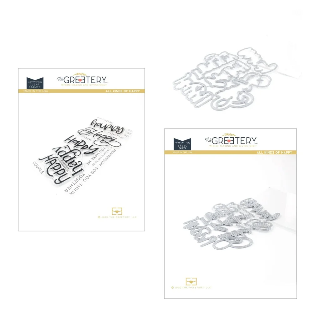 Arrival 2022 All Kinds of Happy Metal Cutting Dies Diy Craft Paper Greeting Cards Scrapbooking Decoration Embossing Templates
Arrival 2022 All Kinds of Happy Metal Cutting Dies Diy Craft Paper Greeting Cards Scrapbooking Decoration Embossing Templates