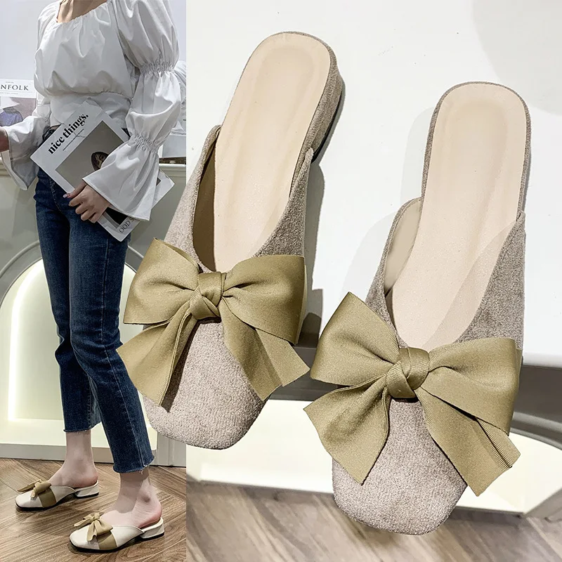 Square heel House Slippers Platform Shoes Woman 2022 Flock Low Pantofle Butterfly-Knot Cover Toe Luxury Slides Block Summer New
Square heel House Slippers Platform Shoes Woman 2022 Flock Low Pantofle Butterfly-Knot Cover Toe Luxury Slides Block Summer New