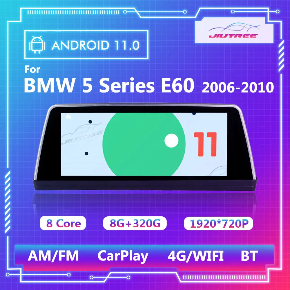 320G Android Car Radio For BMW 5 Series E60 2006-2010 GPS Navigator Multimedia Player Auto Video Stereo Receiver Head Unit
320G Android Car Radio For BMW 5 Series E60 2006-2010 GPS Navigator Multimedia Player Auto Video Stereo Receiver Head Unit