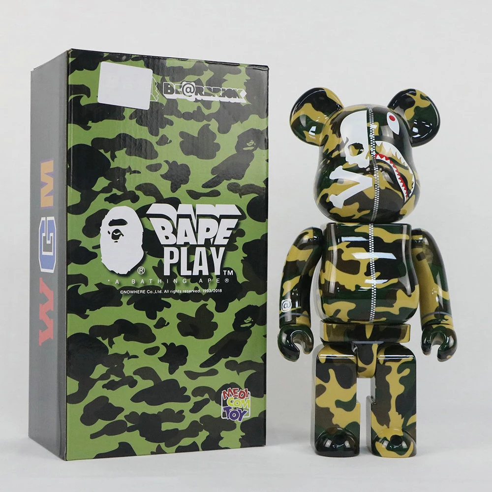 bearbrick 400% building block bear yellow camouflage MMJBBAP Bebearbrick three-party joint camouflage shark Be@rbrickly
bearbrick 400% building block bear yellow camouflage MMJBBAP Bebearbrick three-party joint camouflage shark Be@rbrickly